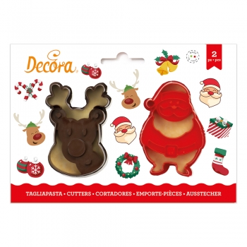 Cutter Set - Santa and Reindeer